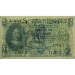 Afrique du Sud - Pick 105b - 2 rand - Série B/169 - 1962 - Etat : pr.NEUF