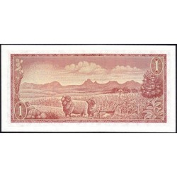 Afrique du Sud - Pick 110b - 1 rand - Série A/769 - 1967 - Etat : NEUF