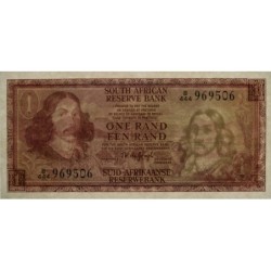 Afrique du Sud - Pick 115b - 1 rand - Série B/444 - 1975 - Etat : NEUF