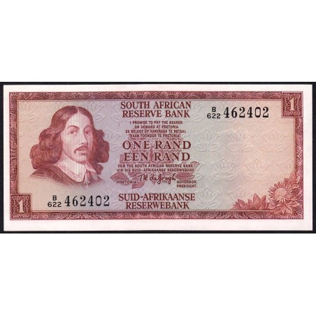 Afrique du Sud - Pick 115b - 1 rand - Série B/622 - 1975 - Etat : NEUF