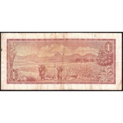 Afrique du Sud - Pick 116a - 1 rand - Série B/9 - 1973 - Etat : TB