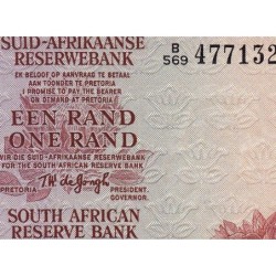 Afrique du Sud - Pick 116b - 1 rand - Série B/569 - 1975 - Etat : pr.NEUF