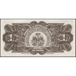 Haïti - Pick 230_2 - 1 gourde - Série G - 17/08/1979 - Etat : NEUF