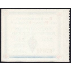 Rassemblement du Peuple Français - Type A-01 - 50 francs - Etat : NEUF