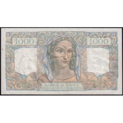 F 41-21 - 27/05/1948 - 1000 francs - Minerve et Hercule - Série T.444 - Etat : TTB+