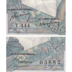 F 41-21 - 27/05/1948 - 1000 francs - Minerve et Hercule - Série T.444 - Etat : TTB+