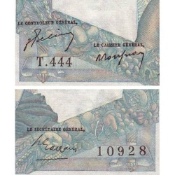 F 41-21 - 27/05/1948 - 1000 francs - Minerve et Hercule - Série T.444 - Etat : SUP
