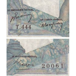 F 41-21 - 27/05/1948 - 1000 francs - Minerve et Hercule - Série T.444 - Etat : TTB-