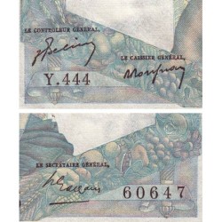 F 41-21 - 27/05/1948 - 1000 francs - Minerve et Hercule - Série Y.444 - Etat : TTB+