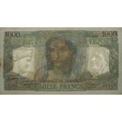 F 41-21 - 27/05/1948 - 1000 francs - Minerve et Hercule - Série Y.444 - Etat : TTB+