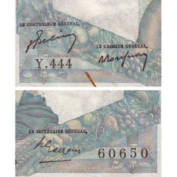 F 41-21 - 27/05/1948 - 1000 francs - Minerve et Hercule - Série Y.444 - Etat : TTB