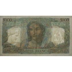F 41-21 - 27/05/1948 - 1000 francs - Minerve et Hercule - Série Y.444 - Etat : TTB-