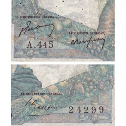F 41-22 - 15/07/1948 - 1000 francs - Minerve et Hercule - Série A.445 - Etat : TB