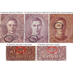 Malaisie Britannique - Pick 10b_1 - 50 cents - Série A/24 - 01/07/1941 - Etat : TB-