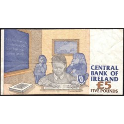Irlande - Pick 75a - 5 pounds - 26/04/1994 - Etat : TB