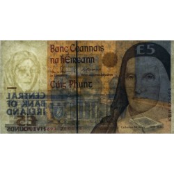 Irlande - Pick 75a - 5 pounds - 26/04/1994 - Etat : TB