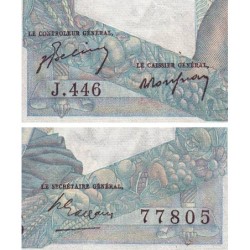 F 41-22 - 15/07/1948 - 1000 francs - Minerve et Hercule - Série J.446 - Etat : TTB+ à SUP