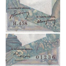 F 41-22 - 15/07/1948 - 1000 francs - Minerve et Hercule - Série H.458 - Etat : TTB+ à SUP