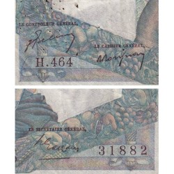 F 41-22 - 15/07/1948 - 1000 francs - Minerve et Hercule - Série H.464 - Etat : TB