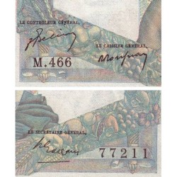 F 41-22 - 15/07/1948 - 1000 francs - Minerve et Hercule - Série M.466 - Etat : TTB