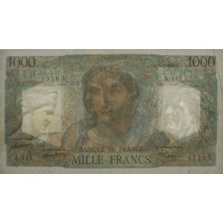 F 41-22 - 15/07/1948 - 1000 francs - Minerve et Hercule - Série A.445 - Etat : TTB