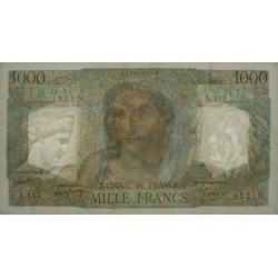 F 41-22 - 15/07/1948 - 1000 francs - Minerve et Hercule - Série A.445 - Etat : TTB+