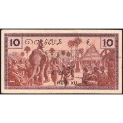 Indochine Française - Pick 85c - 10 cents - Série AE - 1942 - Etat : SPL