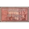 Indochine Française - Pick 85c - 10 cents - Série AF - 1942 - Etat : TTB