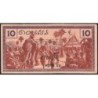 Indochine Française - Pick 85c - 10 cents - Série AF - 1942 - Etat : TTB