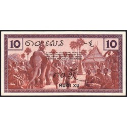 Indochine Française - Pick 85d - 10 cents - Série CA - 1943 - Etat : NEUF