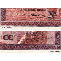 Indochine Française - Pick 85d - 10 cents - Série CC - 1943 - Etat : NEUF