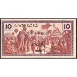 Indochine Française - Pick 85d - 10 cents - Série CC - 1943 - Etat : SUP+