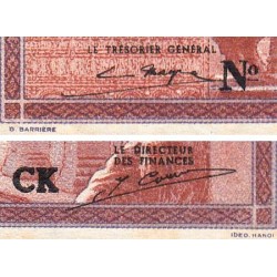 Indochine Française - Pick 85d - 10 cents - Série CK - 1943 - Etat : SUP