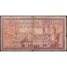 Indochine Française - Pick 85d - 10 cents - Série CV - 1943 - Etat : B