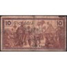 Indochine Française - Pick 85d - 10 cents - Série CV - 1943 - Etat : B