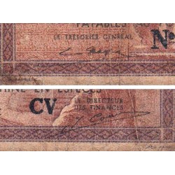 Indochine Française - Pick 85d - 10 cents - Série CV - 1943 - Etat : B