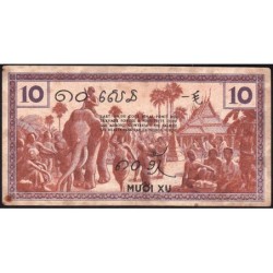 Indochine Française - Pick 85d - 10 cents - Série DB - 1943 - Etat : TB