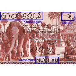 Indochine Française - Pick 85d - 10 cents - Série DD - 1943 - Etat : pr.NEUF