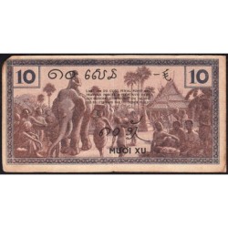 Indochine Française - Pick 85e - 10 cents - Série CB - 1944 - Etat : TB
