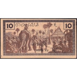 Indochine Française - Pick 85e - 10 cents - Série VR - 1944 - Etat : SUP