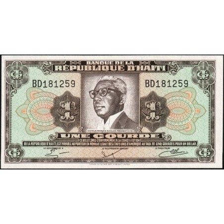 Haïti - Pick 239 - 1 gourde - Série BD -  17/08/1979 (1984) - Etat : NEUF