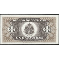 Haïti - Pick 245a - 1 gourde - Série BJ - 1987 - Etat : NEUF