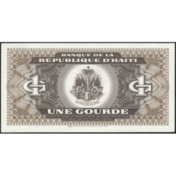 Haïti - Pick 245a - 1 gourde - Série BP - 1987 - Etat : NEUF