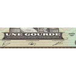 Haïti - Pick 245a - 1 gourde - Série BP - 1987 - Etat : NEUF