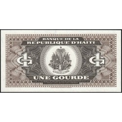 Haïti - Pick 253a_1 - 1 gourde - Série W - 1989 - Etat : NEUF