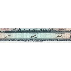 Haïti - Pick 260a_1 - 2 gourdes - Série T - 1992 - Etat : NEUF