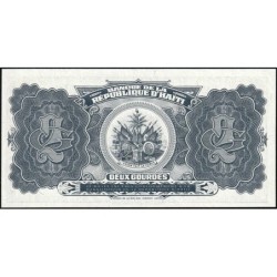 Haïti - Pick 260a_2 - 2 gourdes - Série AN - 1992 - Etat : NEUF