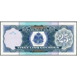 Haïti - Pick 266a_2 - 25 gourdes - Série AS - 2000 - Etat : NEUF