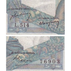 F 41-24 - 02/12/1948 - 1000 francs - Minerve et Hercule - Série H.501 - Etat : TB+