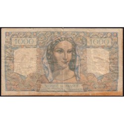 F 41-25 - 17/02/1949 - 1000 francs - Minerve et Hercule - Série Q.520 - Etat : B